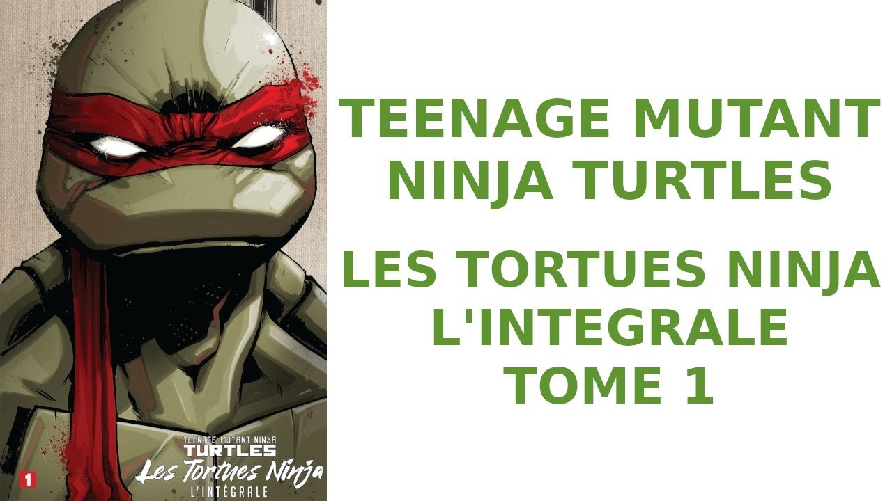 Comics Code Spotlight on TMNT : Les Tortues Ninja - L'Int&eacute;grale tome 1 (IDW/HiComics)