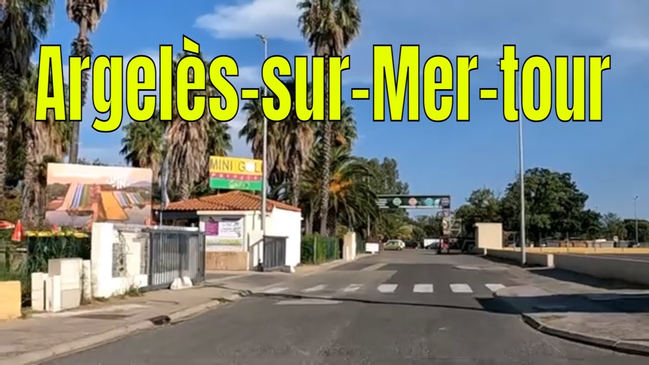 Argelès-sur-Mer-tour - Driving- French region