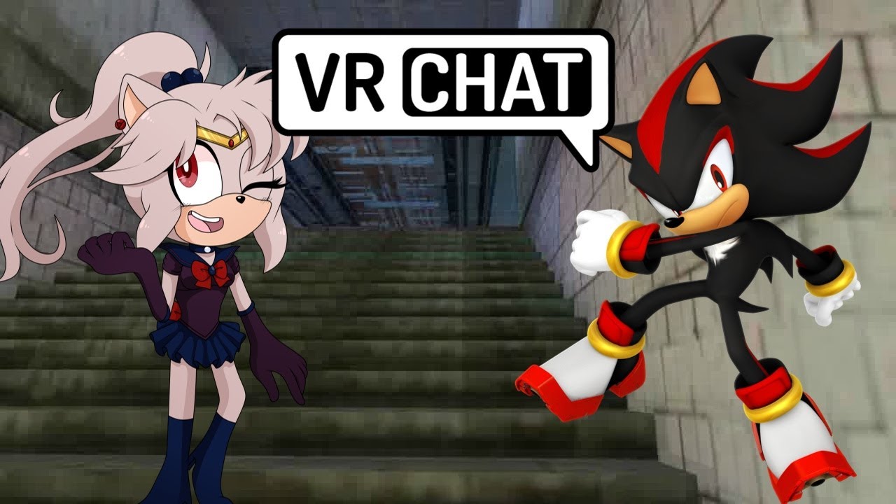 A CALMER EDGELORD?? Sailor Peace Meets Edgy Shadow at a Quiet City - VRChat