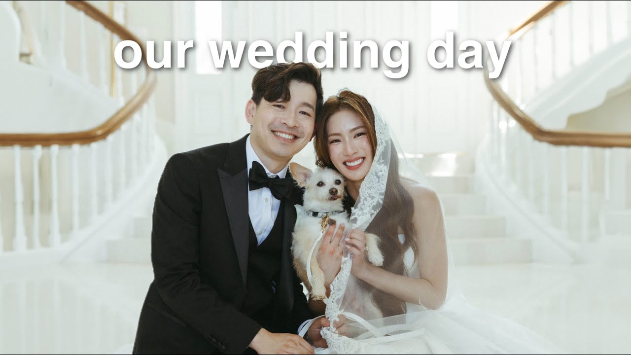 Wedding vlog | First look, our vows & GIANT matchas