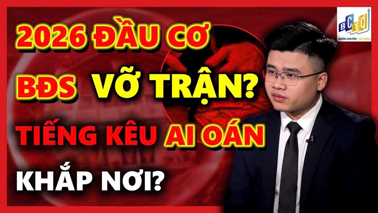 VNINDEX 2026 ĐẦU CƠ BĐS VỠ TRẬN, TIẾNG KÊU AI OÁN KHẮP NƠI?  | ĐẦU TƯ CHỨNG KHOÁN
