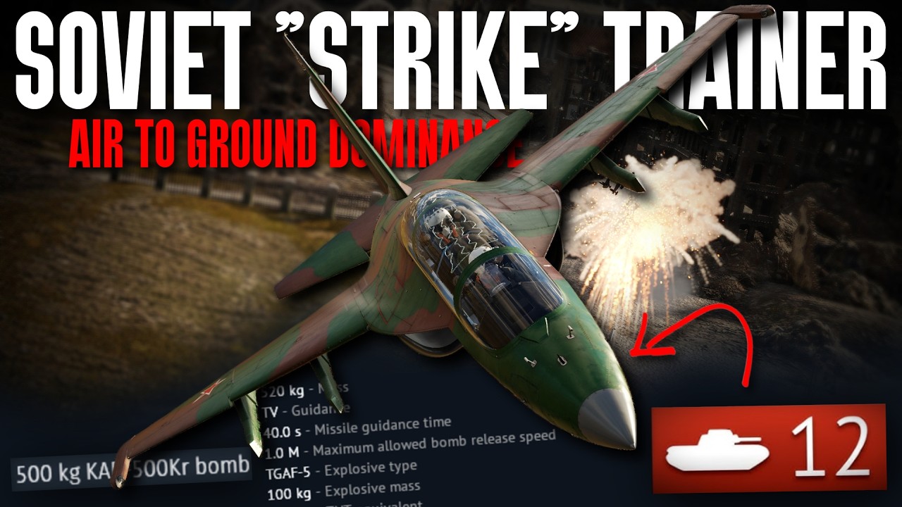 Як-130 &mdash; возможно, лучший &laquo;учебный&raquo; самолёт в War Thunder