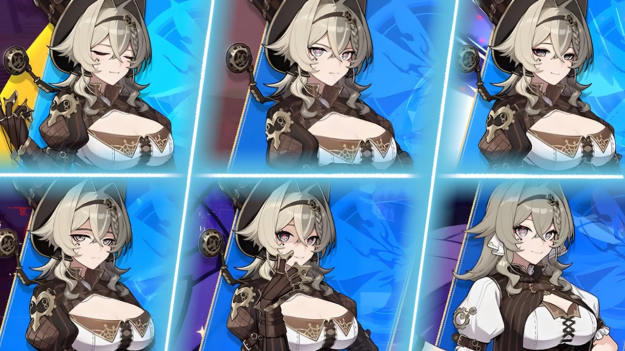 All 6 Vill-V Persona Card skill voice lines - Honkai Impact 3rd