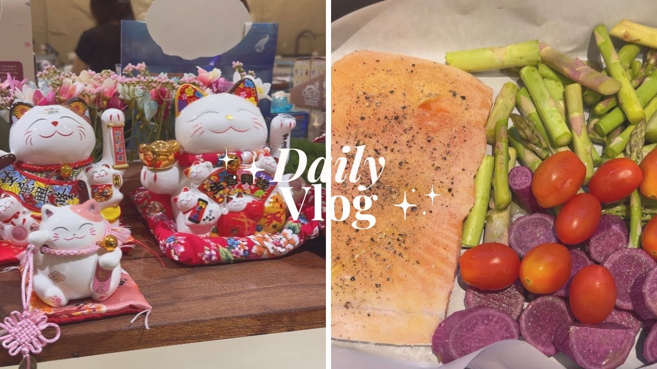 Diary of ordinary days | relaxing day trip, easy dinner prep, unboxing