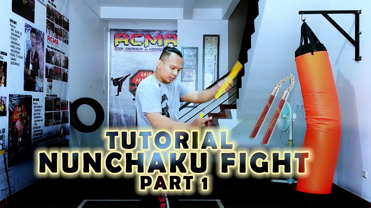 TUTORIAL NUNCHAKU FIGHT FOR BEGINNER  Part 1