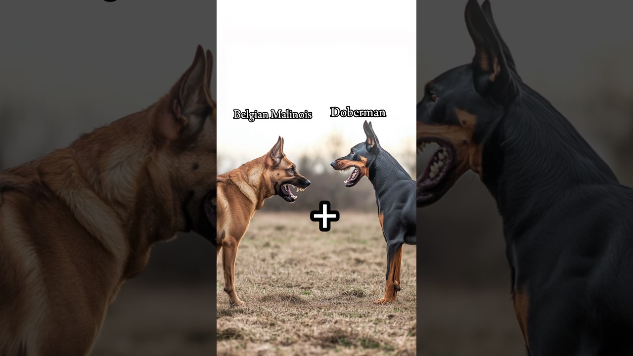 Craziest Belgian Malinois mixes ☠️ #dogs