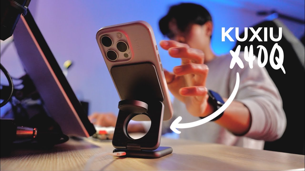 KUXIU X40Q Qi2 3-In-1Magsafe Charging Station | Honest Review