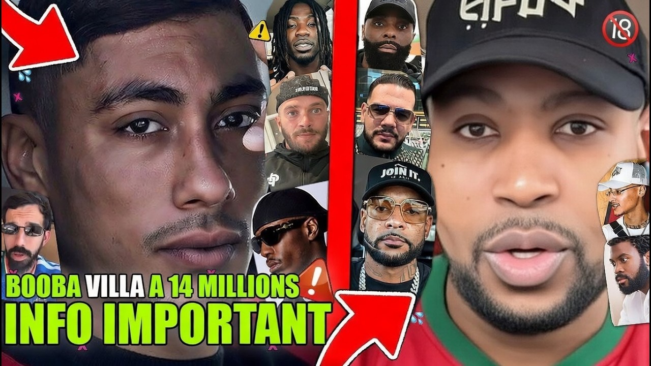 ROHFF IMPORTANT MADOUA, BOOBA VILLA 14 M€ CLASH GAZO, KERY JAMES FILM MAFIA K1 FRY, MAES FT WERENOI