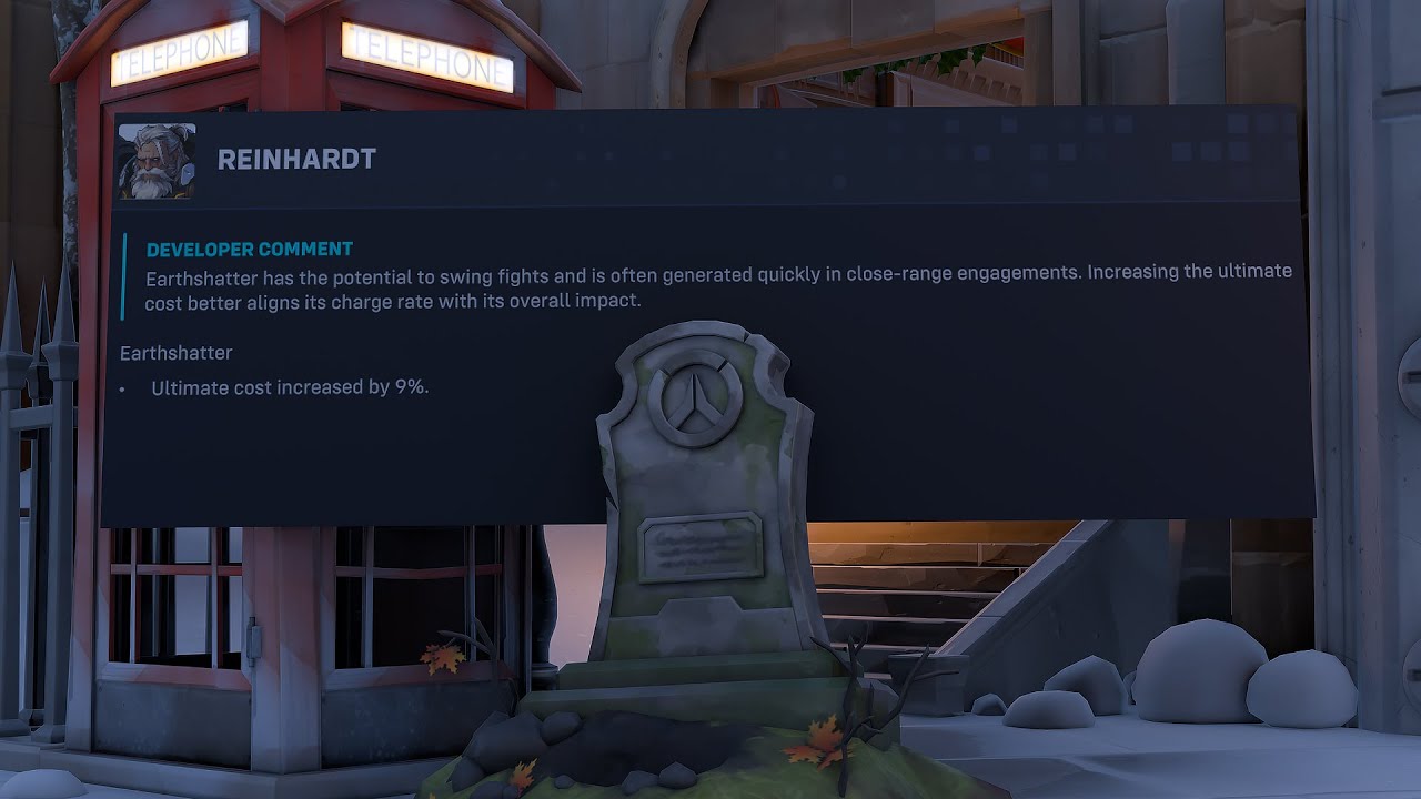 Reinhardt Nerfed Into The Ground