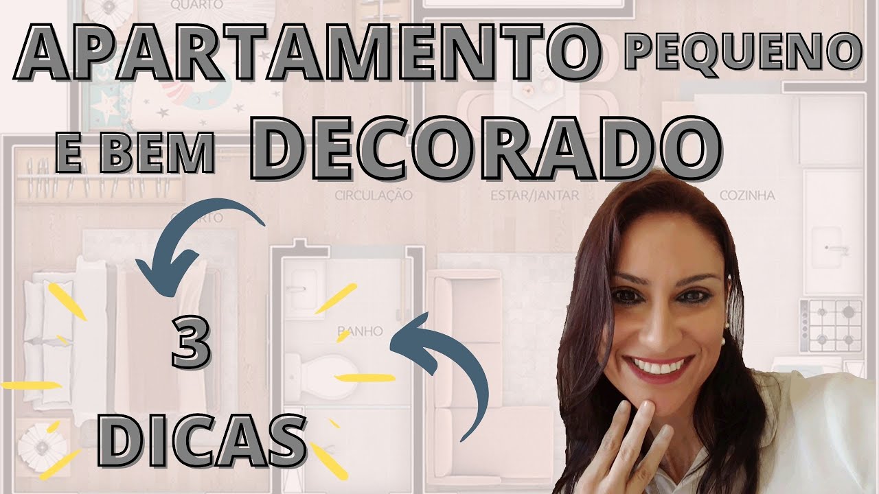 APARTAMENTO PEQUENO E BEM DECORADO Conheça os 3 fundamentos para um apartamento moderno e charmoso