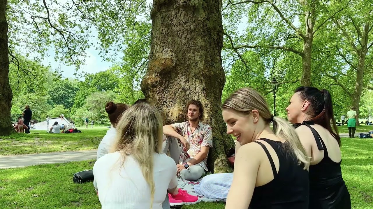 Susitikimas Londone. Green Park. 2024