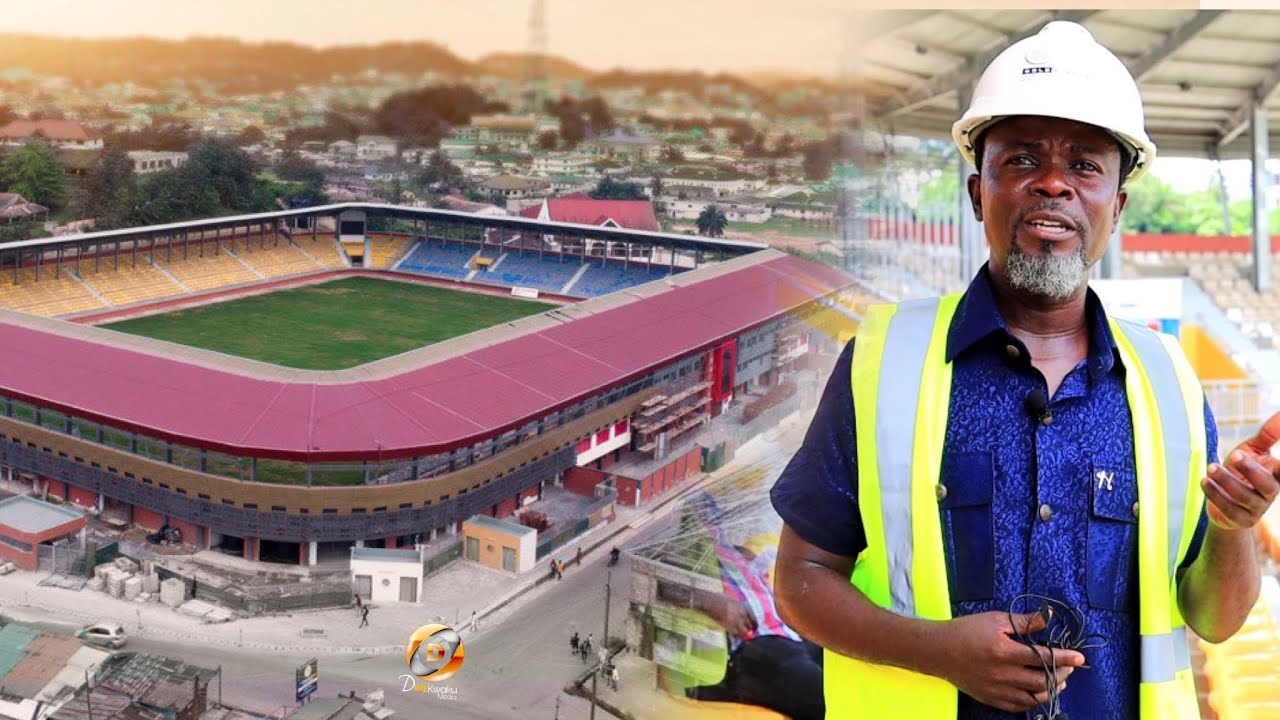 Check out the $16m stadium by Goldfields Ghana Foundation. Arguably the best in Ghana