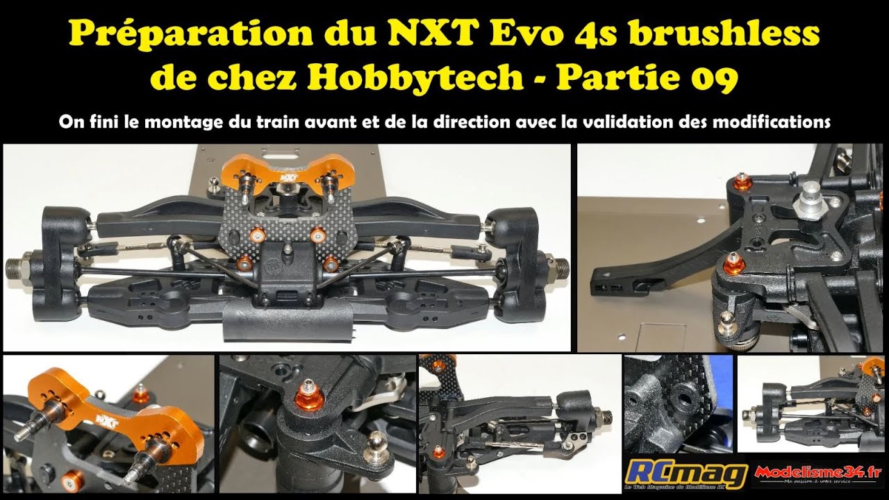 Préparation du NXT buggy RC 1/8 brushless Evo 4s de chez Hobbytech - Partie 09