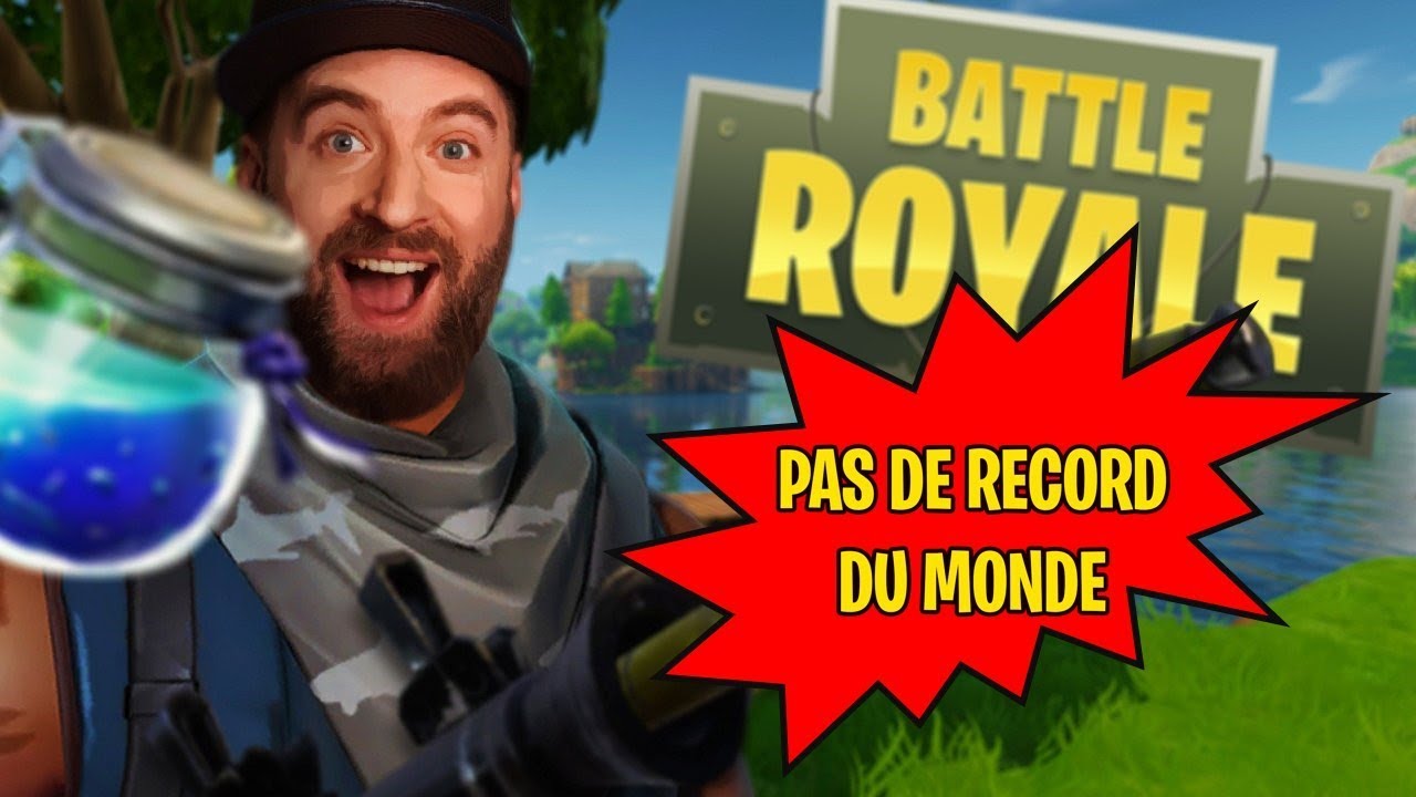 JE JOUE A FORTNITE ET...
