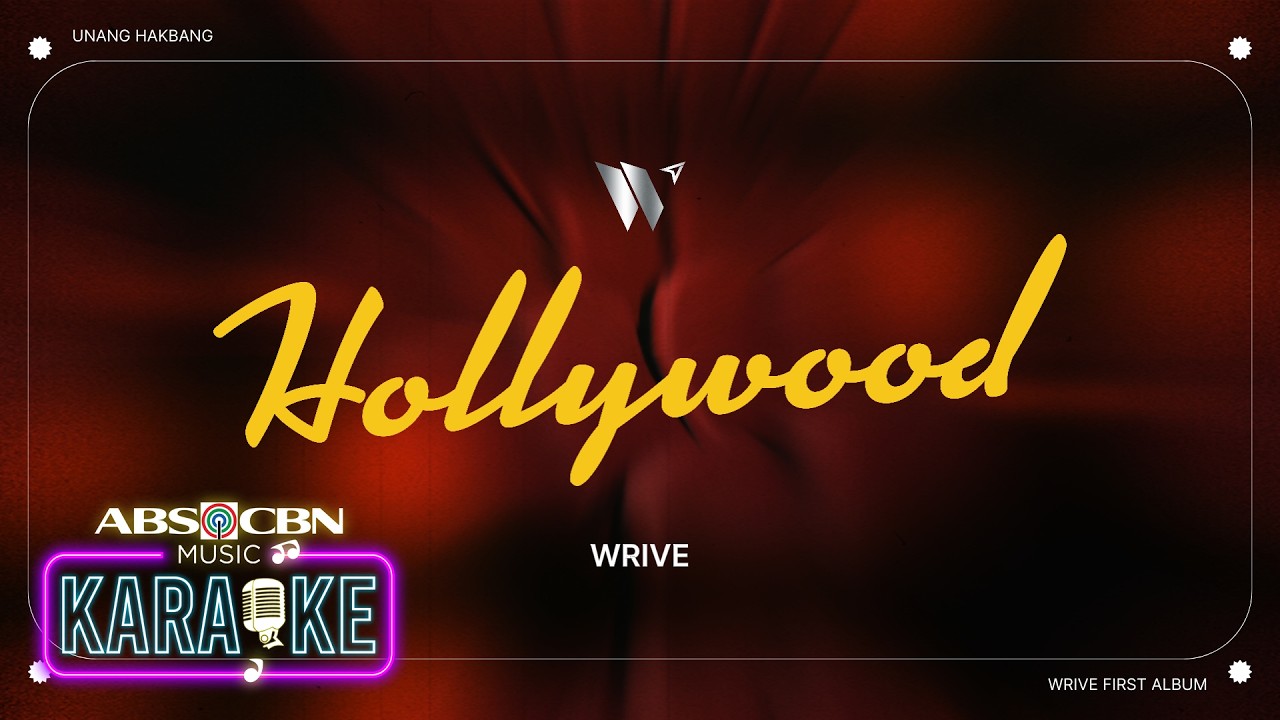 WRIVE - 'Hollywood' Official Karaoke Video