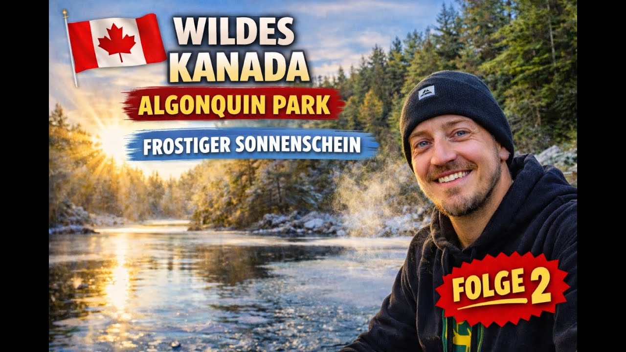 Wildes Kanada Algonquinpark: Frostiger Sonnenschein