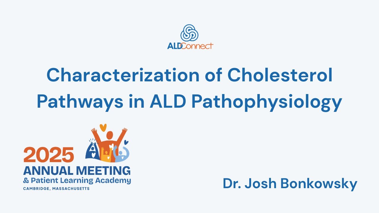 Characterization of Cholesterol Pathways in ALD Pathophysiology