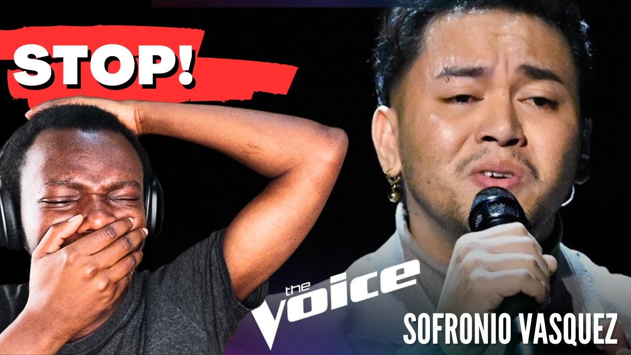 CRYING - Sofronio Vasquez | The Voice Playoffs | REACTION!