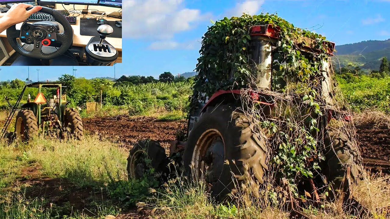 Бесплатный заброшенный трактор в кустах - Могу ли я его завести? | Farming Simulator 22