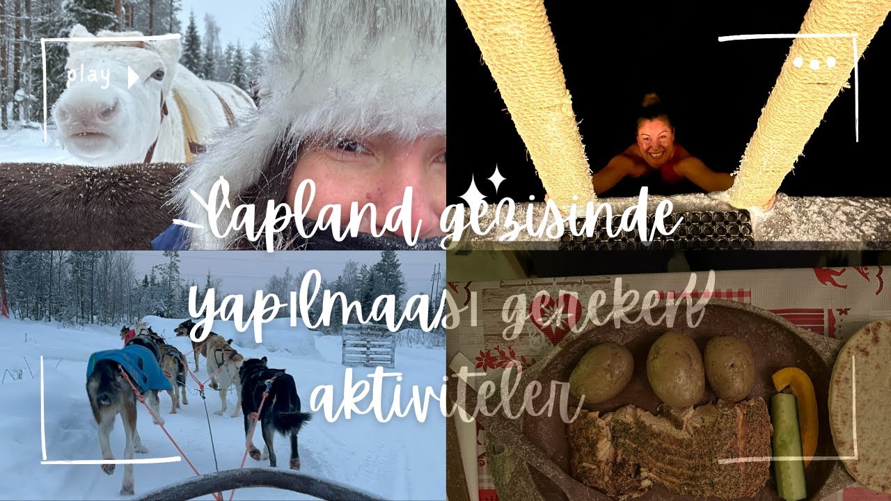 Lapland’de Çılgın Macera! ❄️ Buzda Yüzme, Husky Safari ve Daha Fazlası!