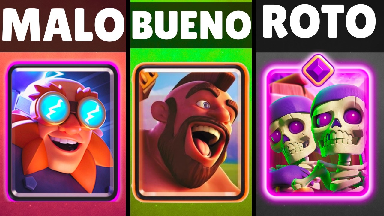 &iexcl;TODAS las WIN CONDITIONS de CLASH ROYALE en una TIER LIST!