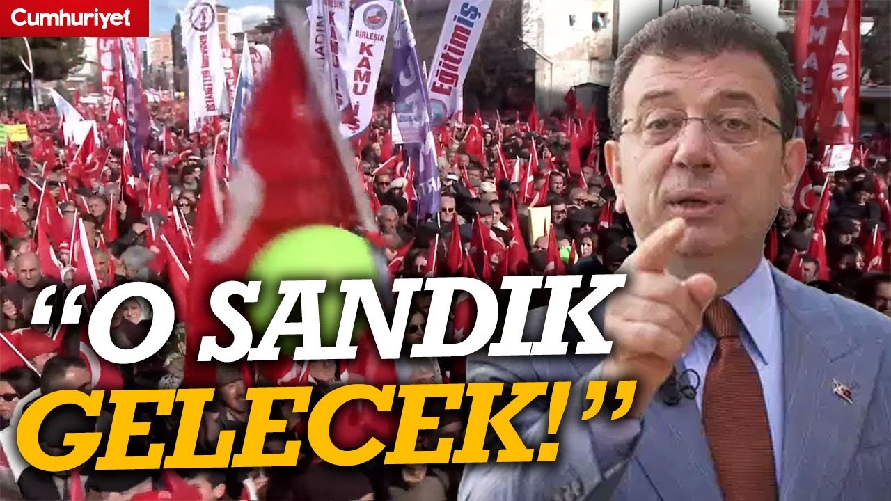 Ekrem İmamoğlu'nun Çorum'a mektubu: "O sandık gelecek!"