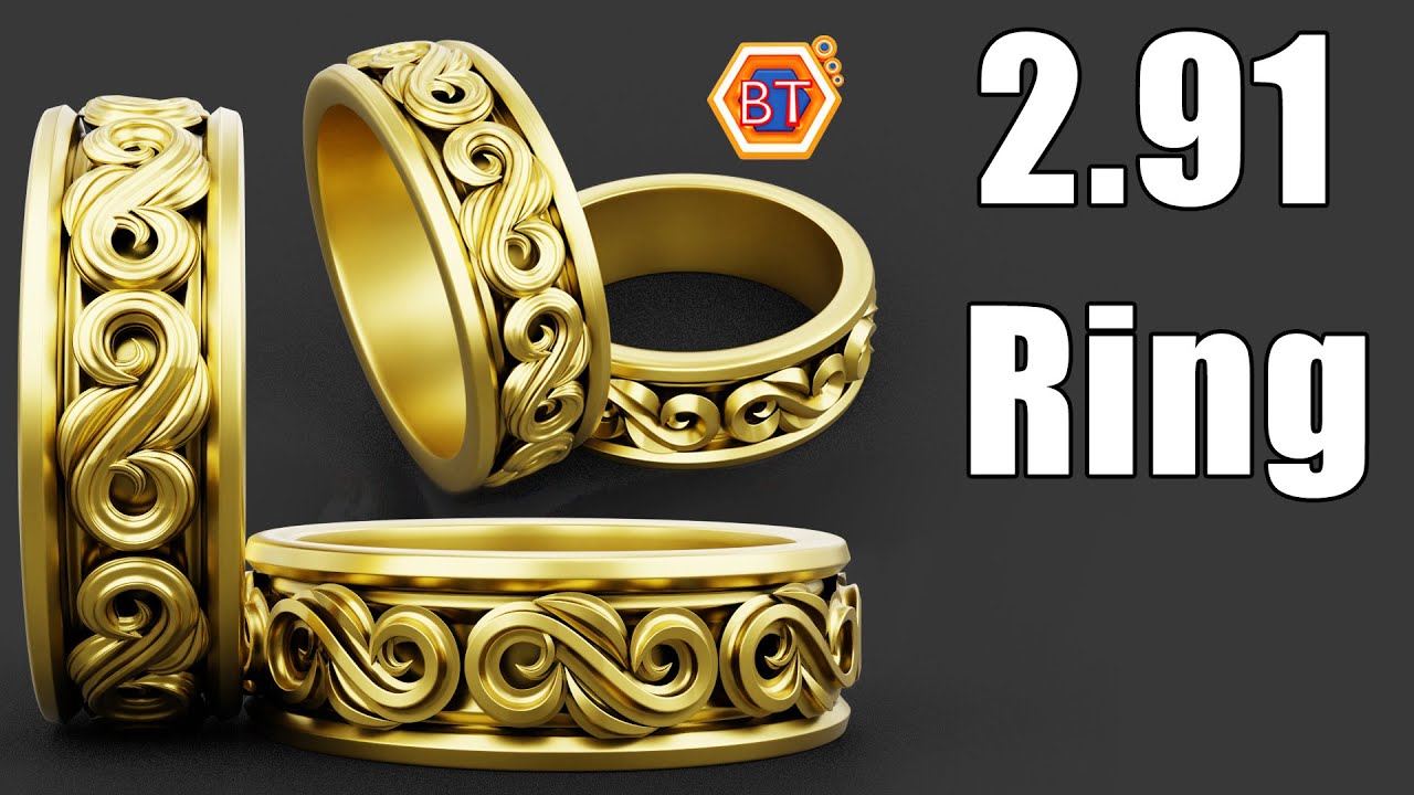 How to Create a Ring in Blender 2.91