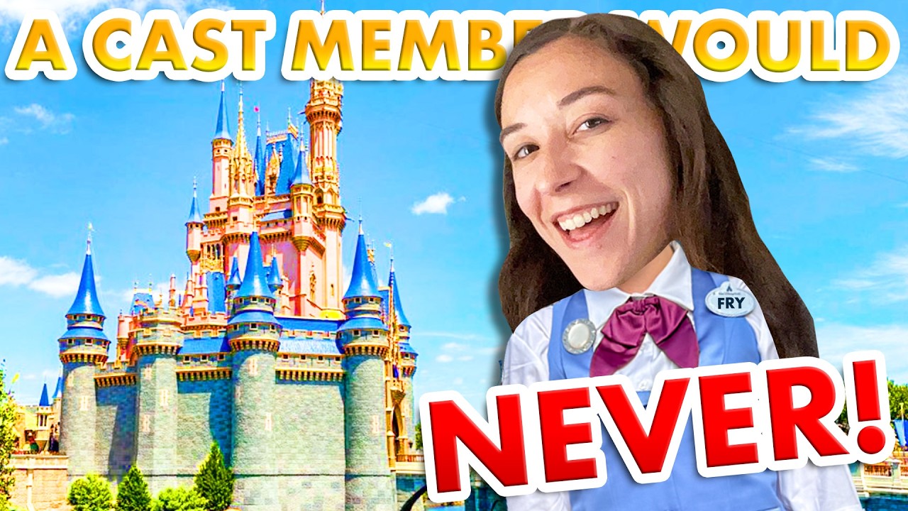12 Things Cast Members REFUSE To Do In Disney World