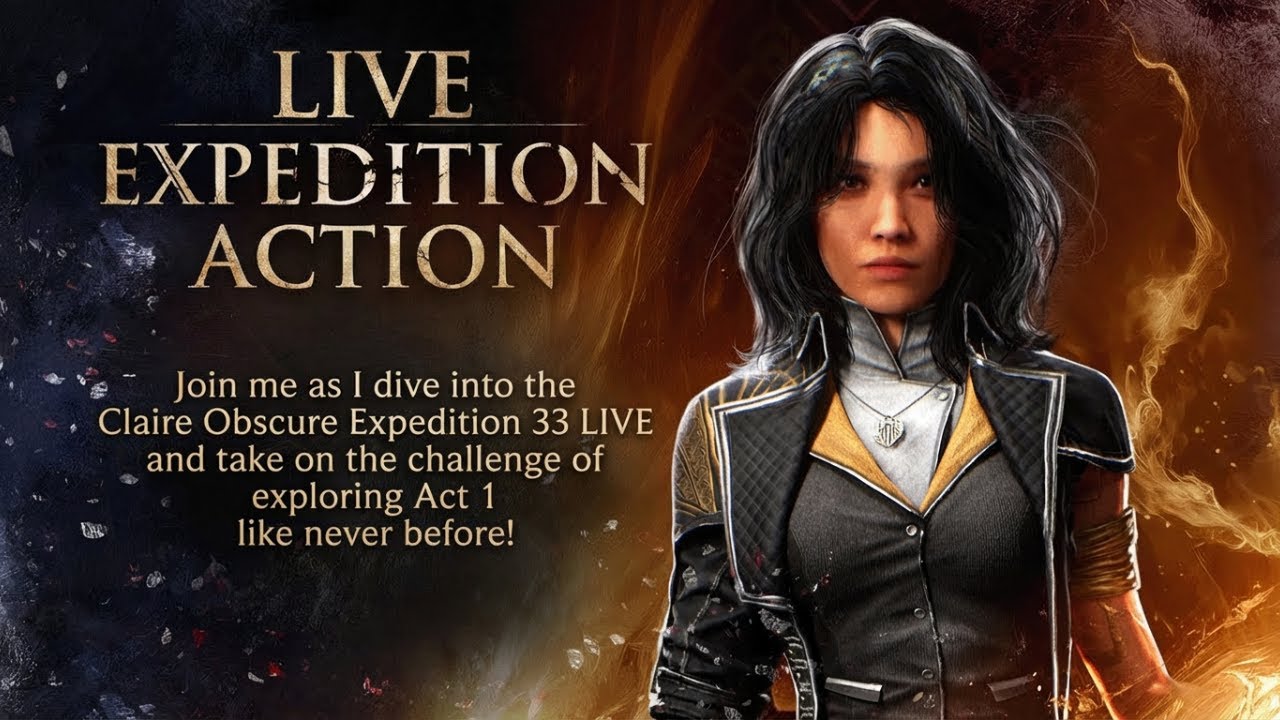 Claire Obscure Expedition 33: Act 1 - Live and Unfiltered!