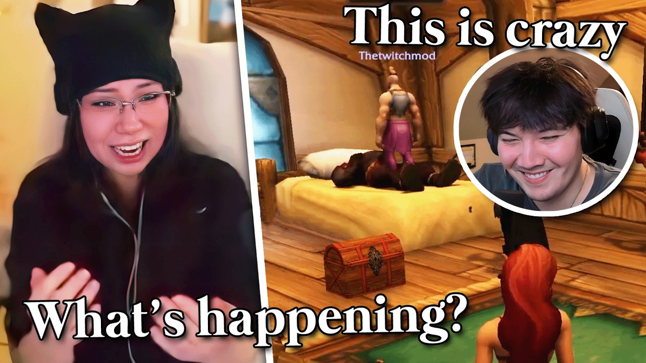 Jodi and John cannot believe what they were witnessing in WoW roleplay server