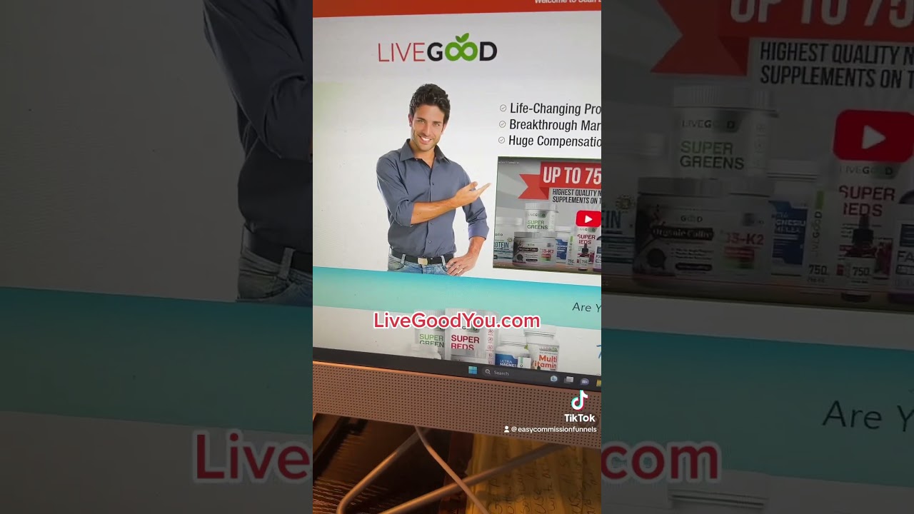 Multivitamin | For FREE Use Easy Commission Funnel With LiveGood #business #makemoney