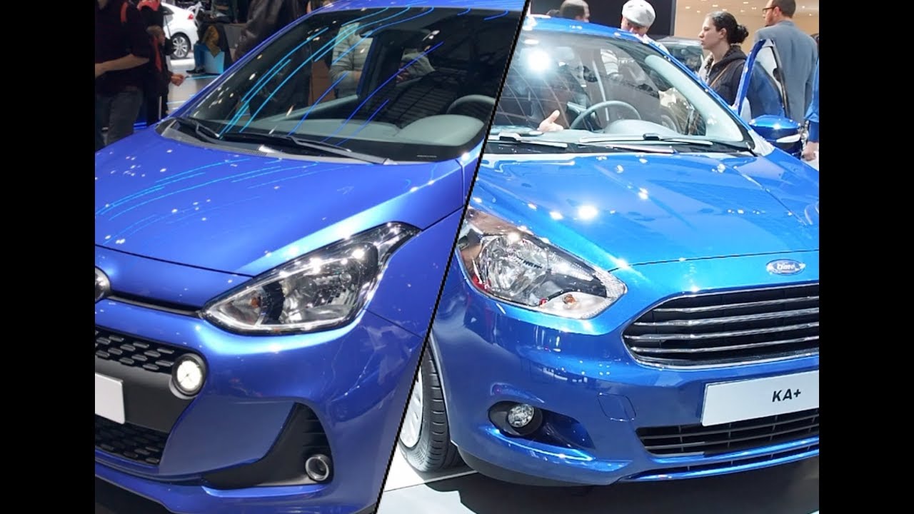 Ford Ka+ vs Hyundai i10