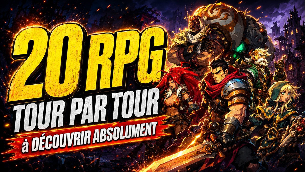 20 RPG Tour par Tour Incroyables Que Personne Ne Conna&icirc;t