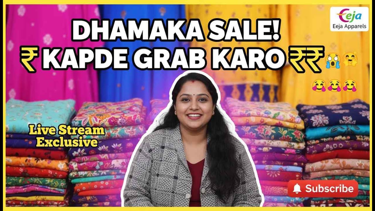 Live Stream of Eeja Apparels