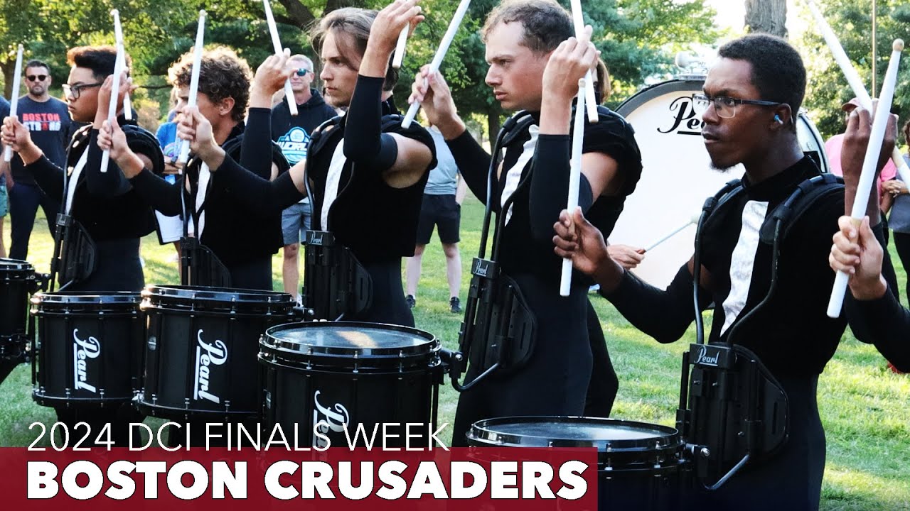 Boston Crusaders 2024 | In The Park - DCI Finals Week Part 1 - WARMUP EXERCISES