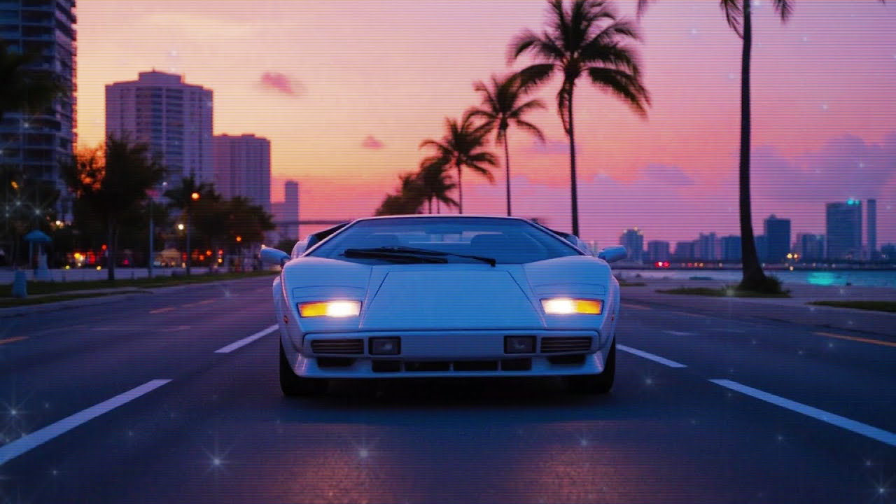 🎵 1H Glam Synthwave Mix 🌴| #20 Summer 1987... You saw her in every mirror.
