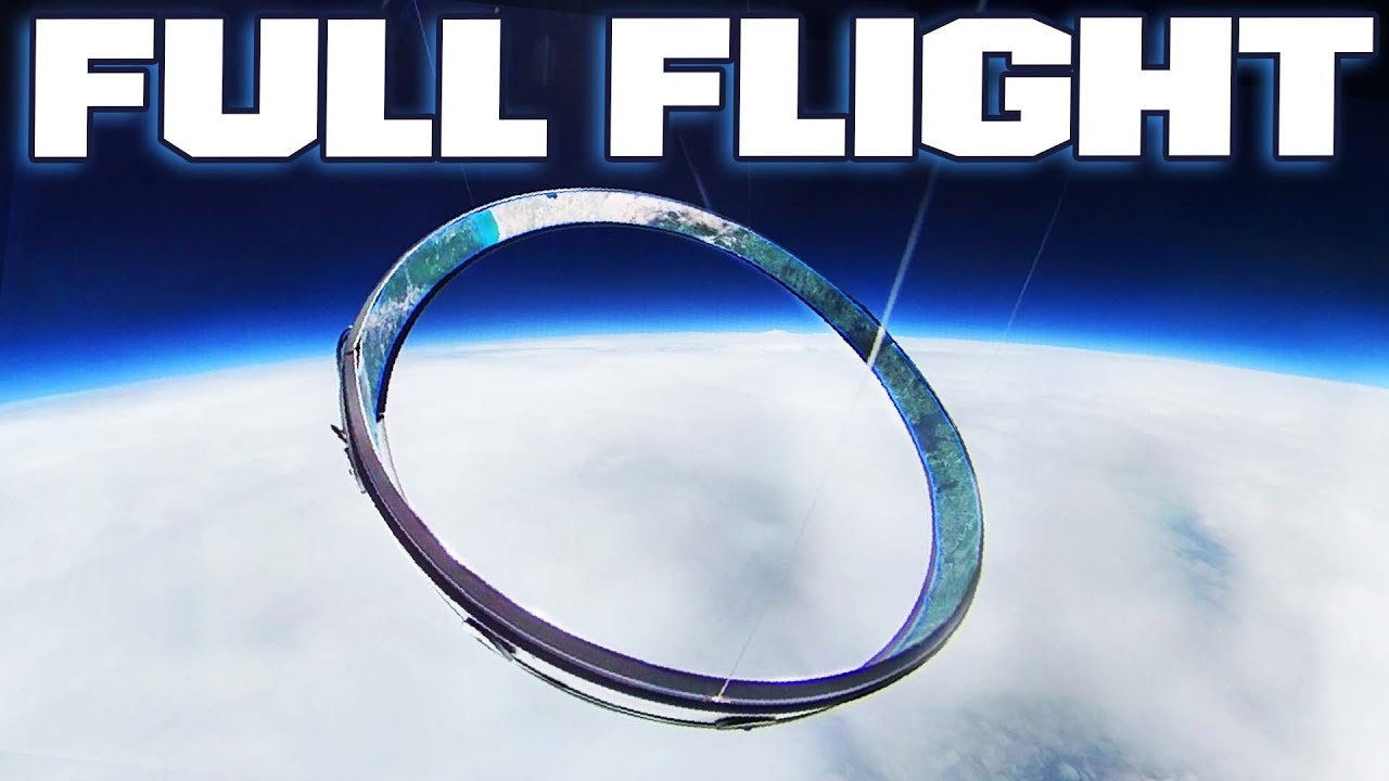 Launching a Real HALO Into SPACE (FULL FLIGHT)
