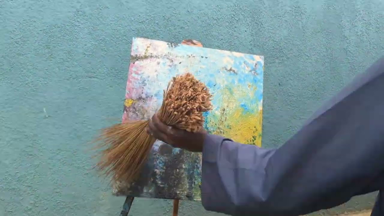 Decoration 3: / a reminder from natural things/ enjoy the process of making a relaxing art piece 
