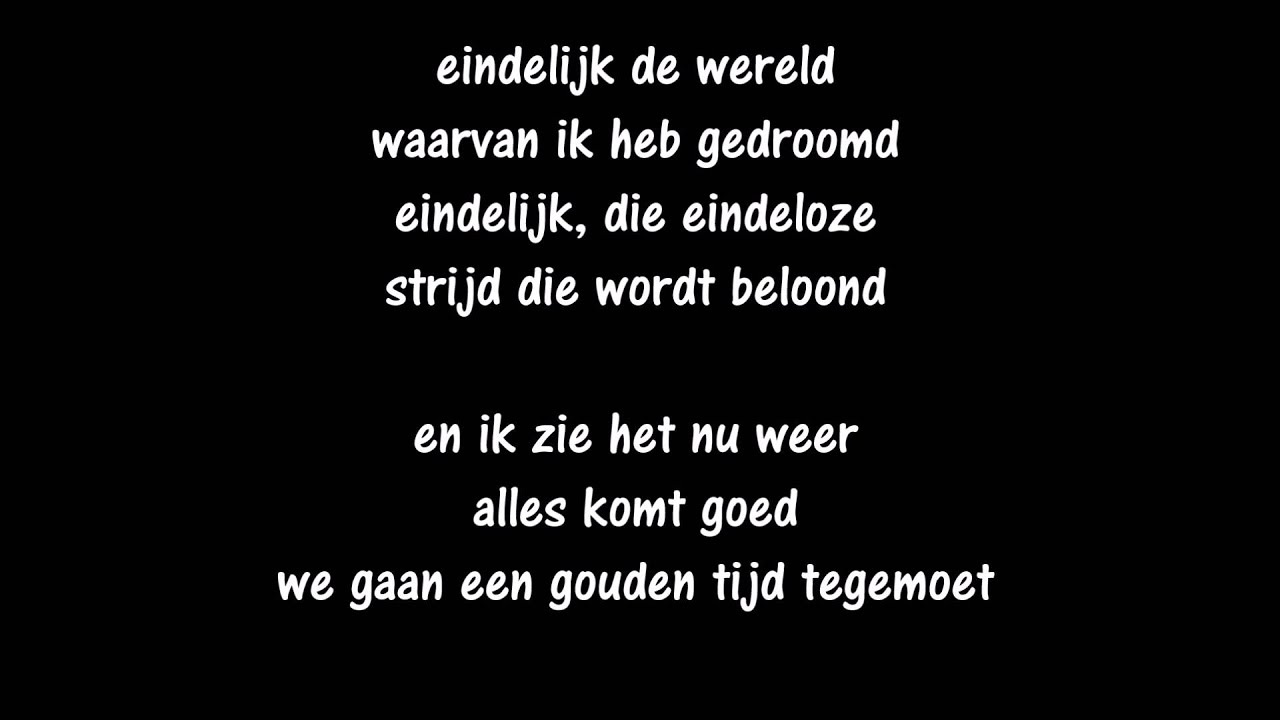 Wim Soutaer  - Allemaal (songtekst)
