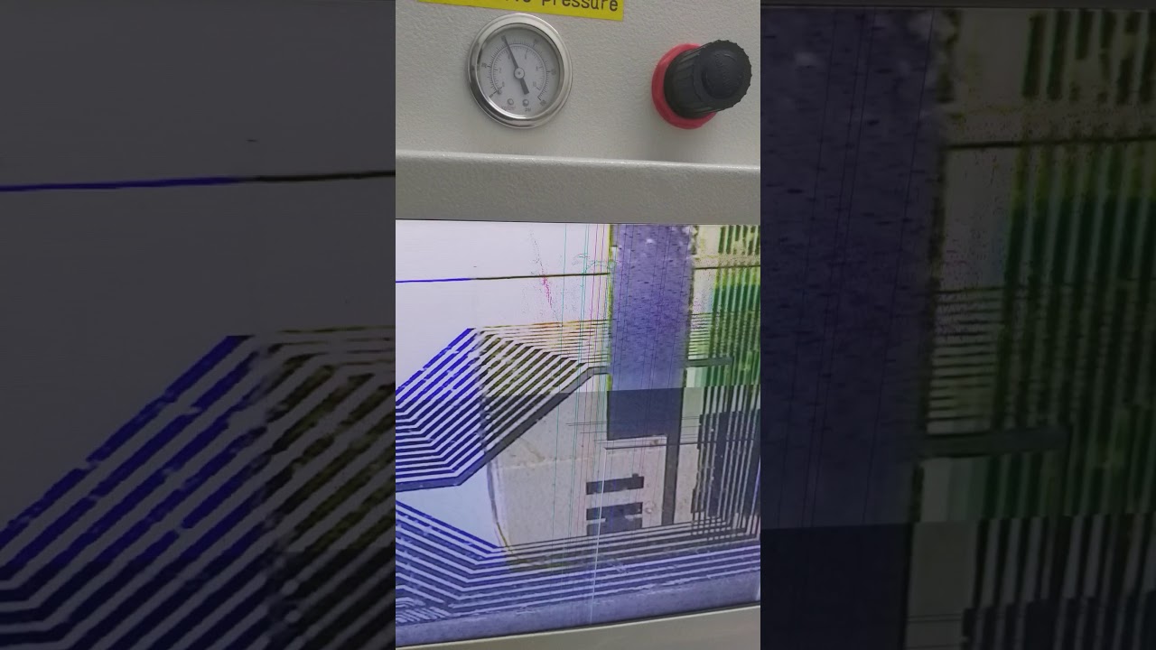 led lcd single cof bonding process