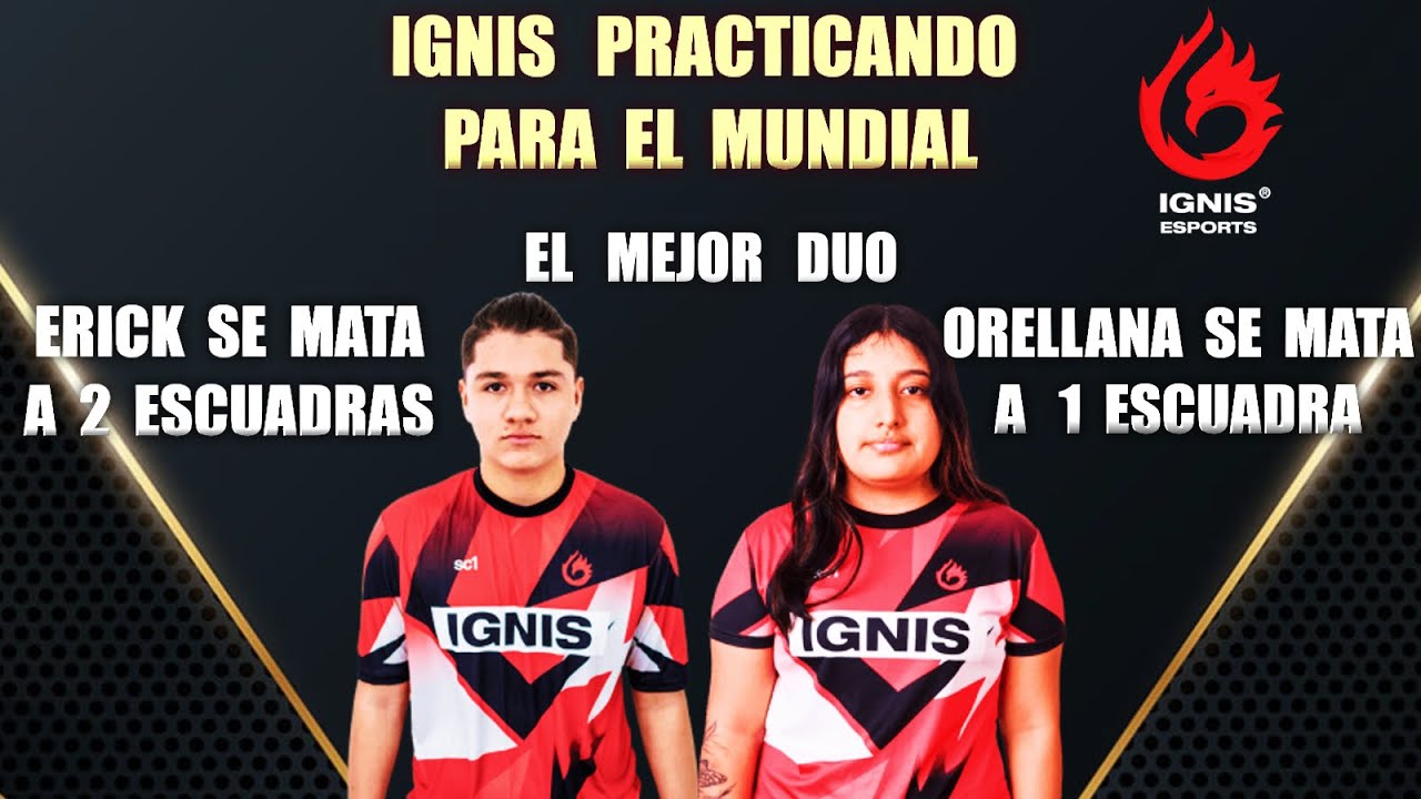 ERICK* SE MATA A 2 ESCUADRAS EL SOLO* Y ORELLANA* 1 ESCUADRA !! IGNIS* PRACTICANDO PARA EL MUNDIAL
