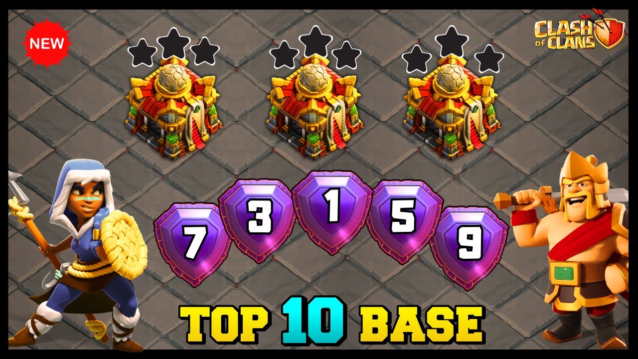 Top 10 Best Th16 Legend League Base Link At +6000 Trophies in December