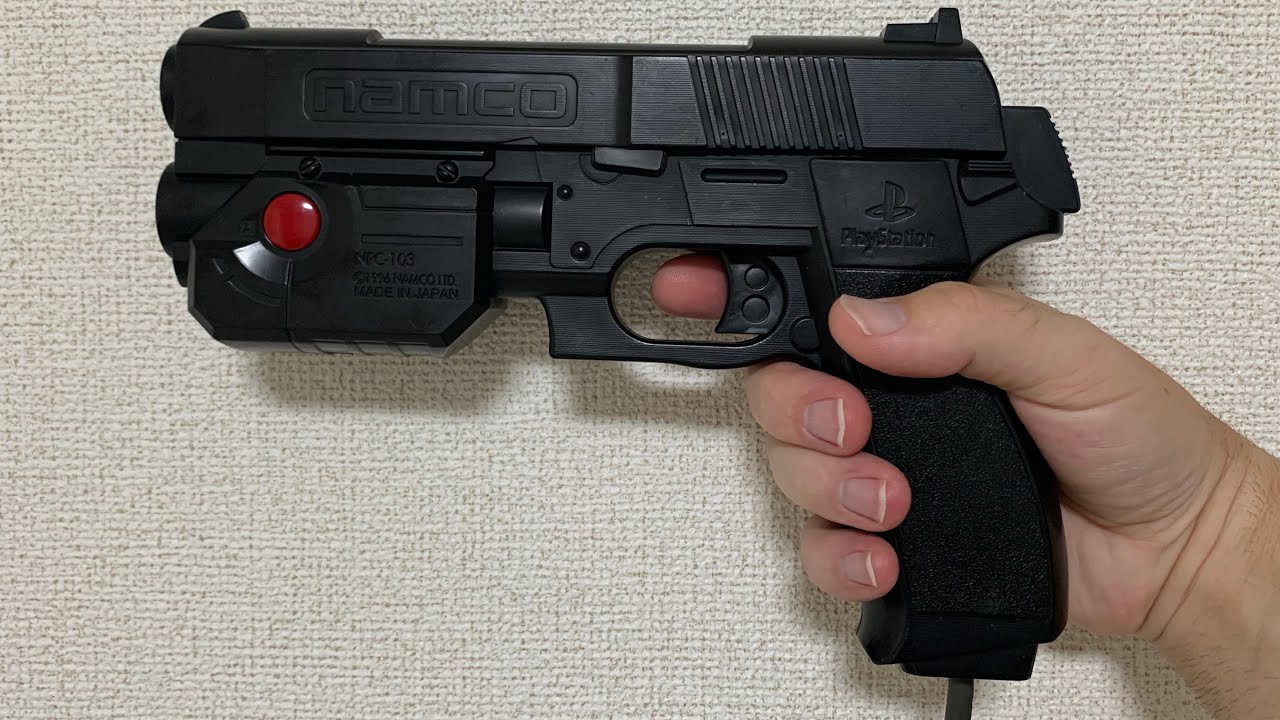Cleaning up a Sony PlayStation Namco GunCon light gun