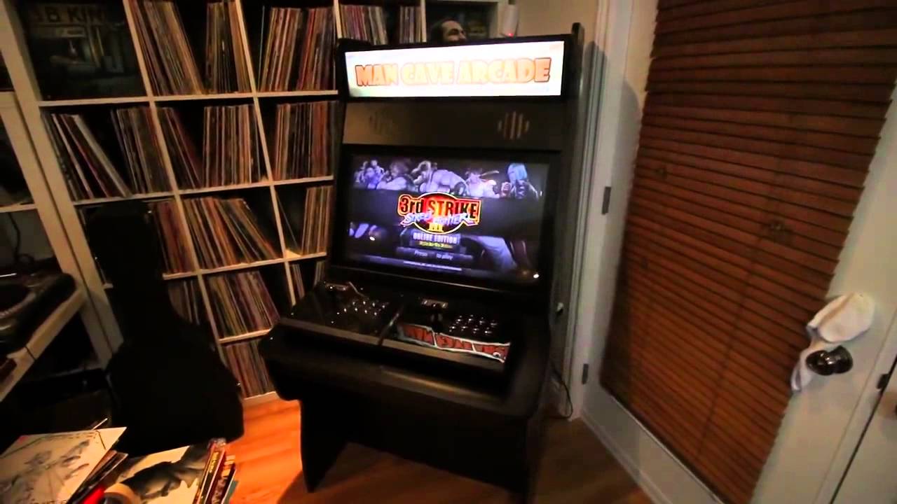 New Custom Arcade Machine   From Man Cave Arcade