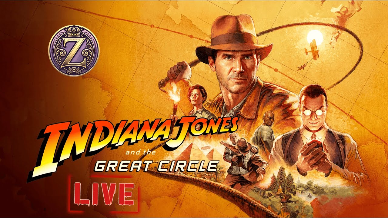 🎥🔴 V ŽIVO / SLO / INDIANA JONES THE GREAT CIRCLE / GREMO DALJE
