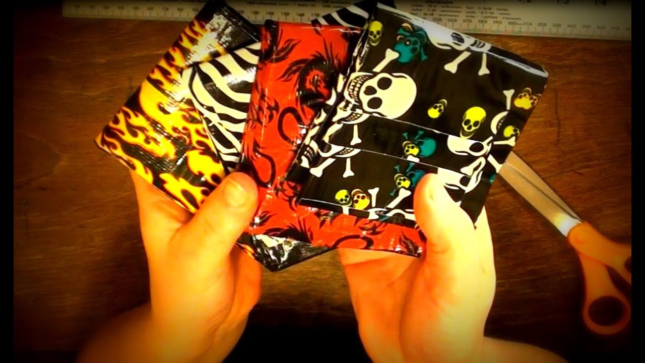 How to make a duct tape wallet