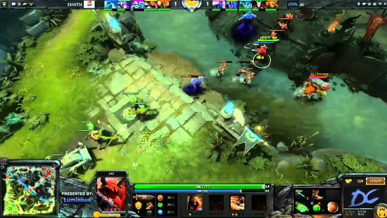 Zenith vs Absolute Legend (prodota2)