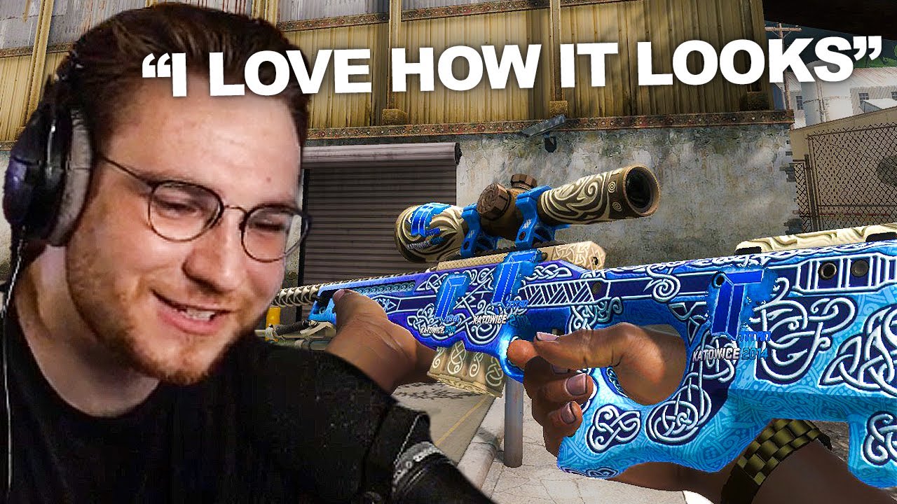ohnePixel показывает самый безумный awp gungnir