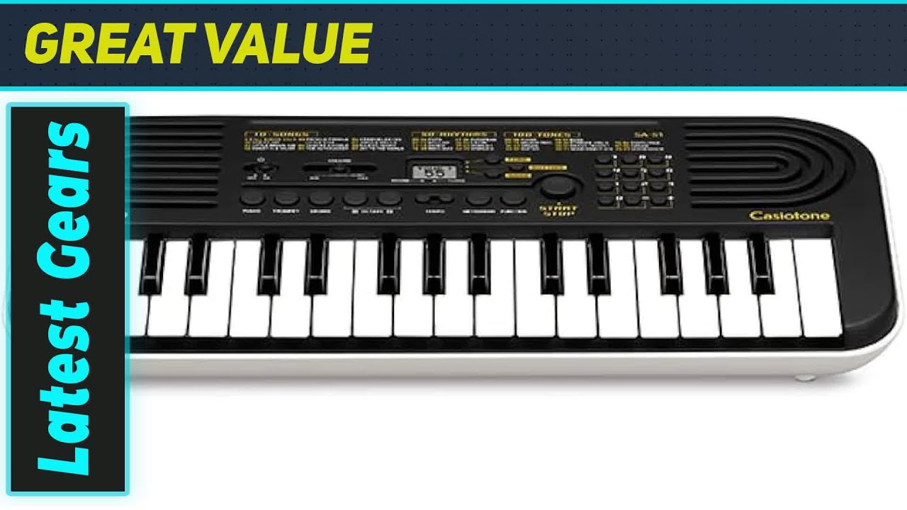 Casio Casiotone SA-51: The Best First Keyboard for Little Hands