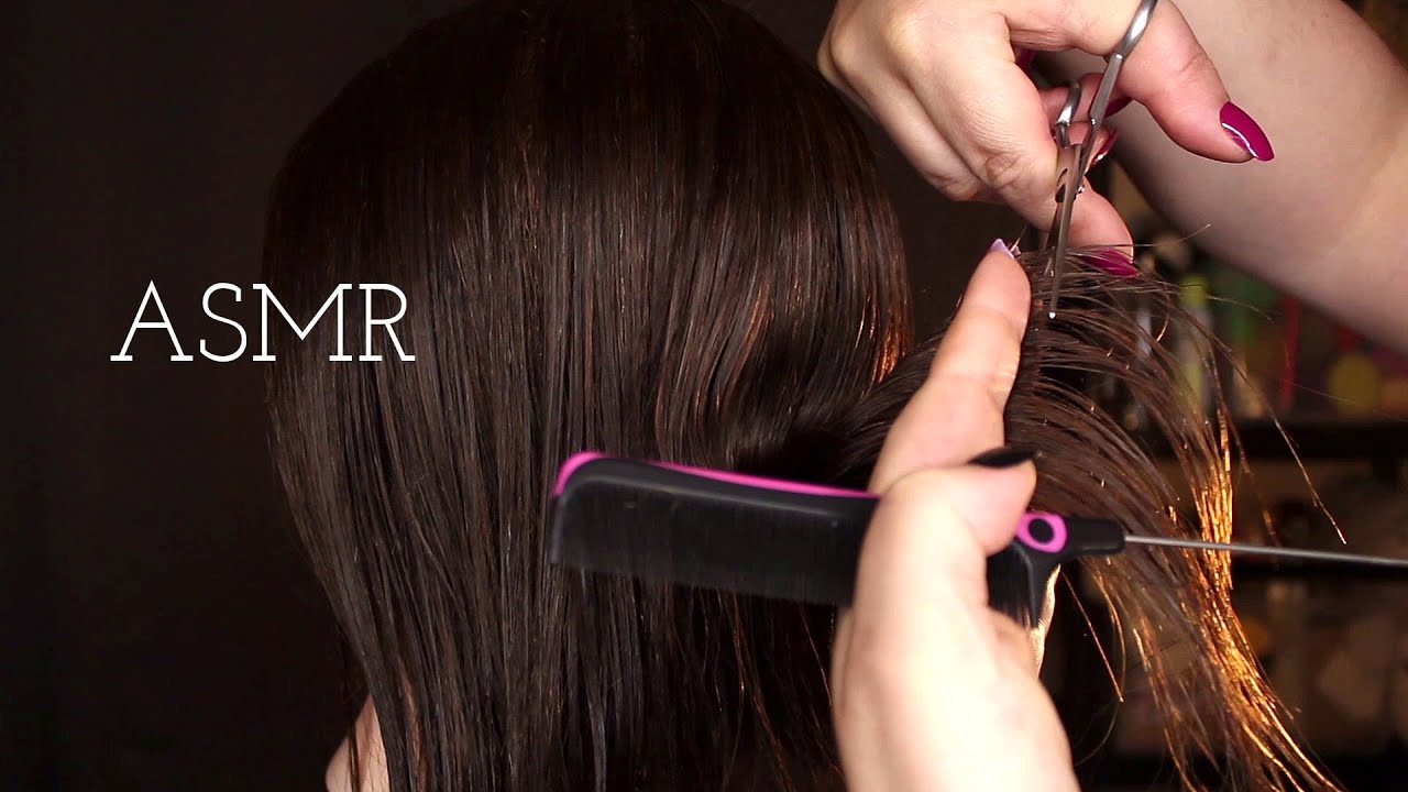 ASMR XXL Haarprogramm︱Shampoo, Haircut, Massage, Brushing, Spray︱German/ Deutsch